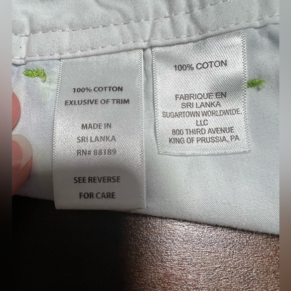 Lilly Pulitzer Walsh Short Limemade Biggest Fan Size 4 Resort Beach Preppy 3” - Picture 5 of 6